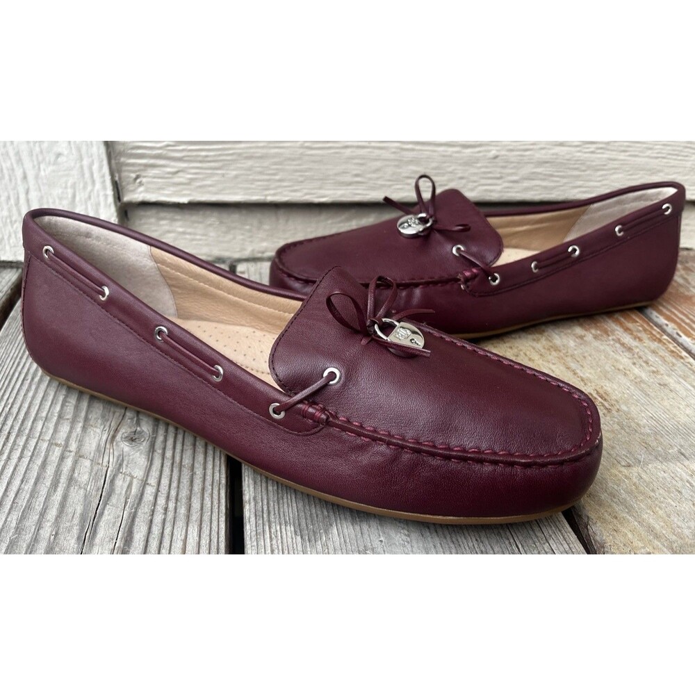 Nice! Lauren Ralph Lauren Wylie Women’s 11 Leather Driver Flats